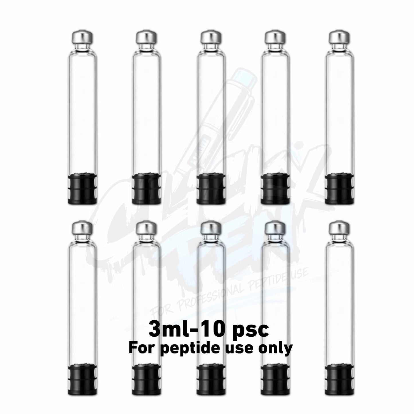 CLICKY™ 3ml Glass Cartridge (10 pcs)